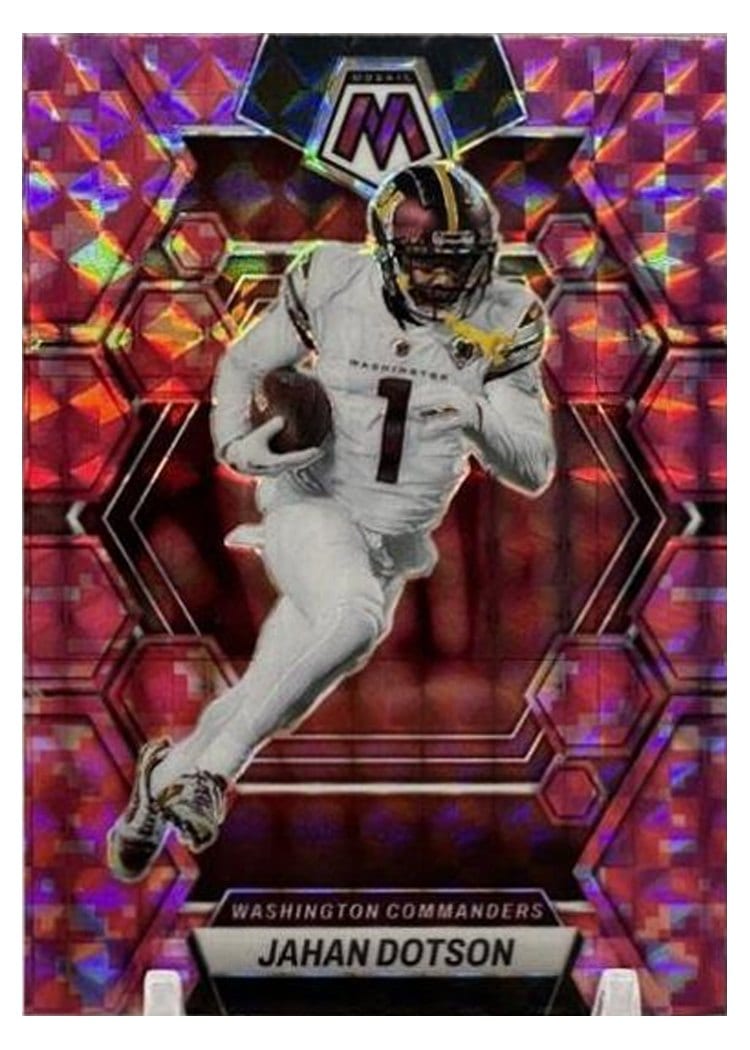 2023 Panini Mosaic Base Set Jahan Dotson #245 card