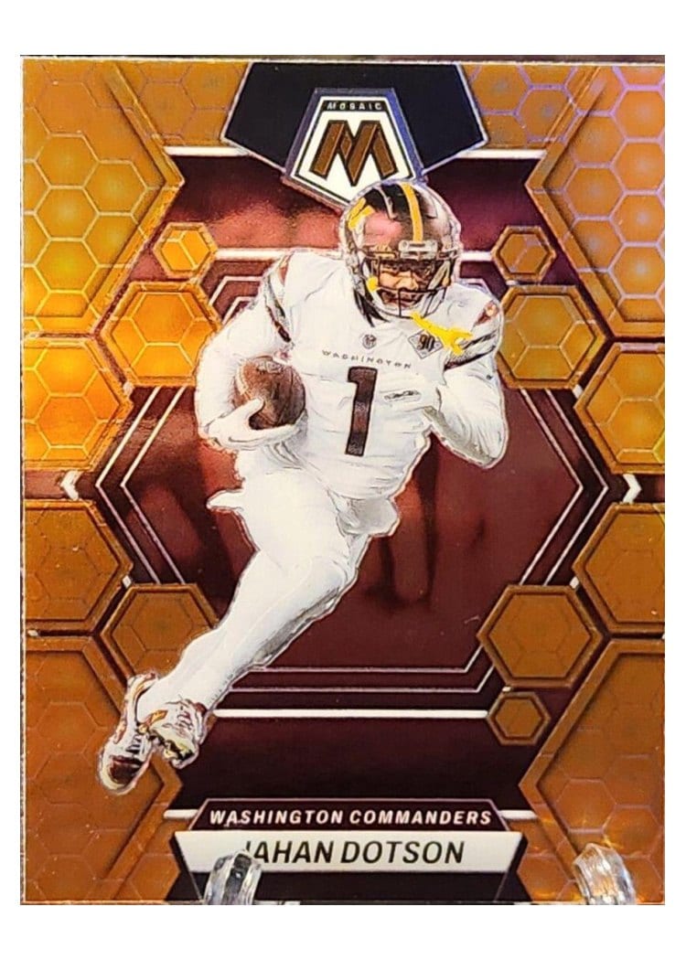 2023 Panini Mosaic Base Set Jahan Dotson #245 card