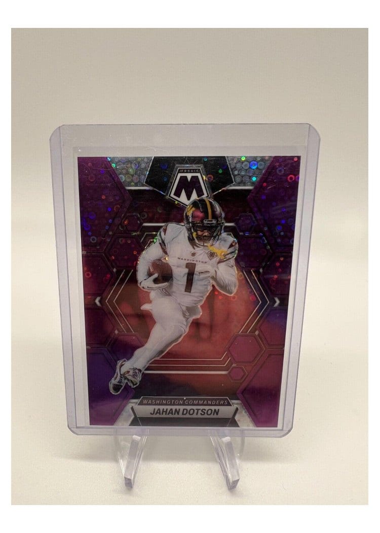 2023 Panini Mosaic Base Set Jahan Dotson #245 card