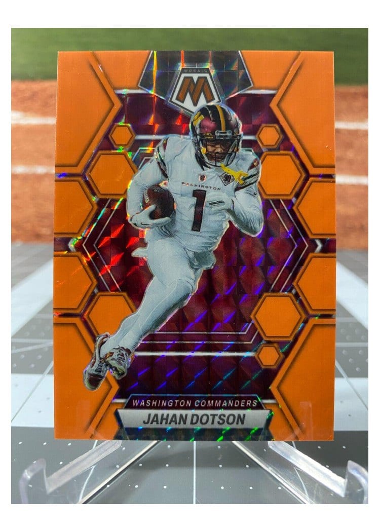 2023 Panini Mosaic Base Set Jahan Dotson #245 card