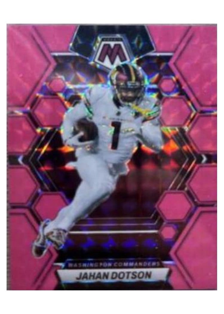 2023 Panini Mosaic Base Set Jahan Dotson #245 card