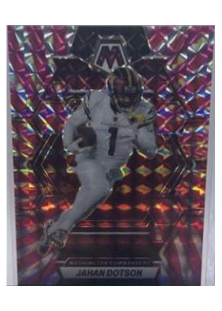 2023 Panini Mosaic Base Set Jahan Dotson #245 card