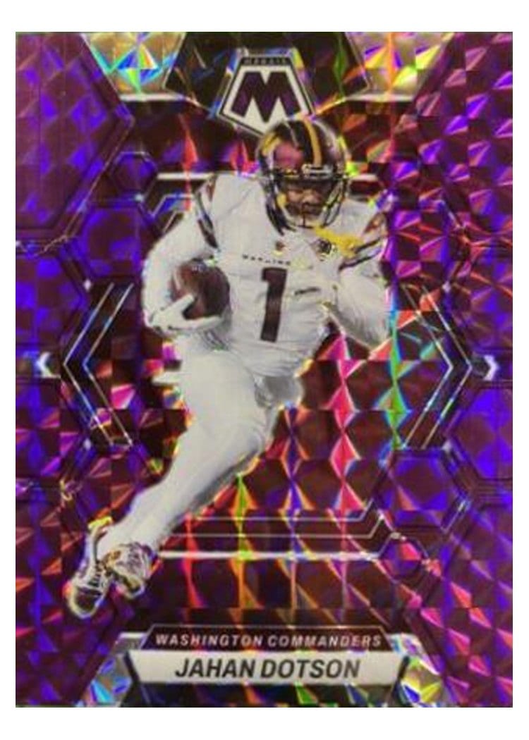 2023 Panini Mosaic Base Set Jahan Dotson #245 card