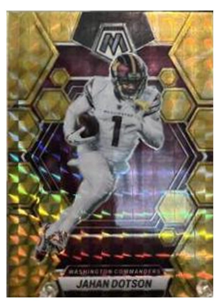 2023 Panini Mosaic Base Set Jahan Dotson #245 card