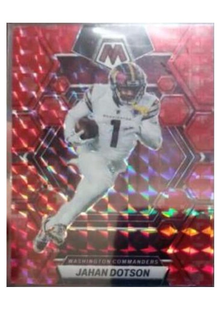 2023 Panini Mosaic Base Set Jahan Dotson #245 card