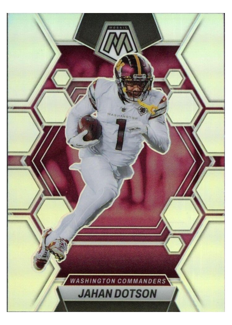 2023 Panini Mosaic Base Set Jahan Dotson #245 card