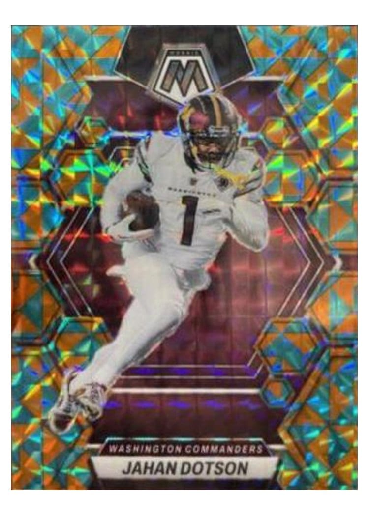 2023 Panini Mosaic Base Set Jahan Dotson #245 card