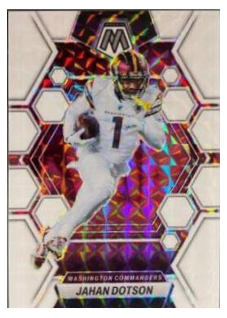 2023 Panini Mosaic Base Set Jahan Dotson #245 card
