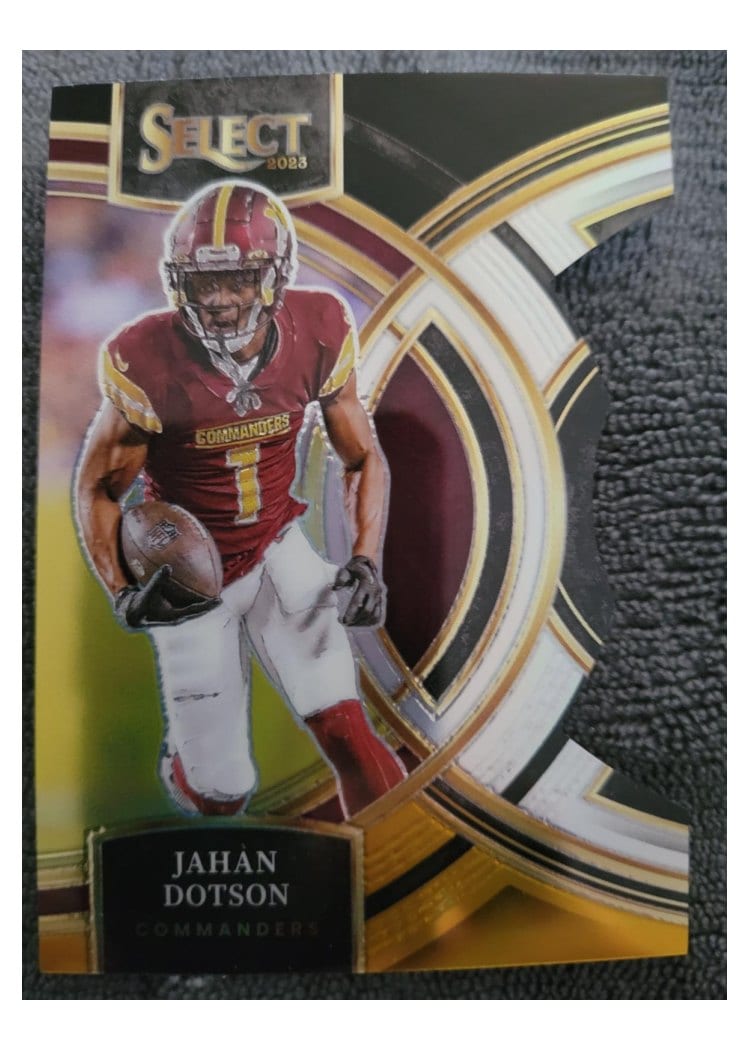 2023 Panini Select Base Set Jahan Dotson #162 card