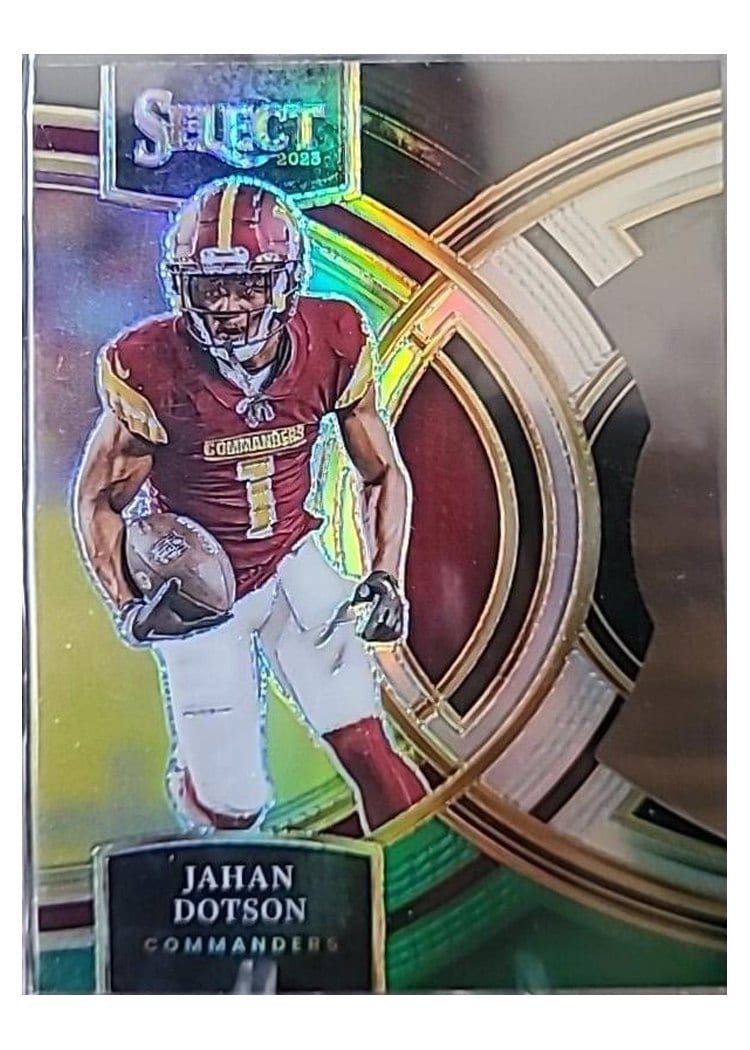 2023 Panini Select Base Set Jahan Dotson #162 card