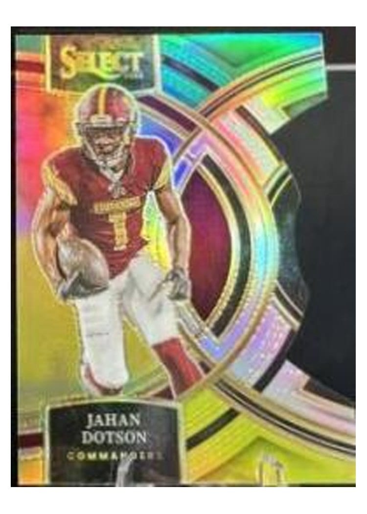 2023 Panini Select Base Set Jahan Dotson #162 card
