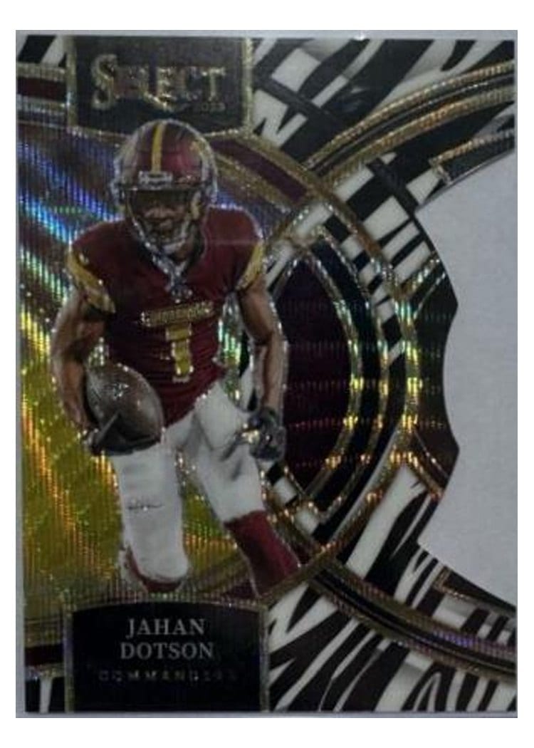 2023 Panini Select Base Set Jahan Dotson #162 card