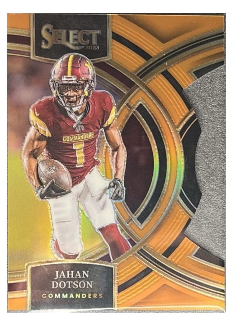 2023 Panini Select Base Set Jahan Dotson #162 card