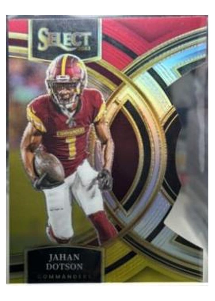 2023 Panini Select Base Set Jahan Dotson #162 card