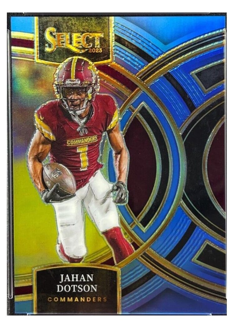 2023 Panini Select Base Set Jahan Dotson #162 card