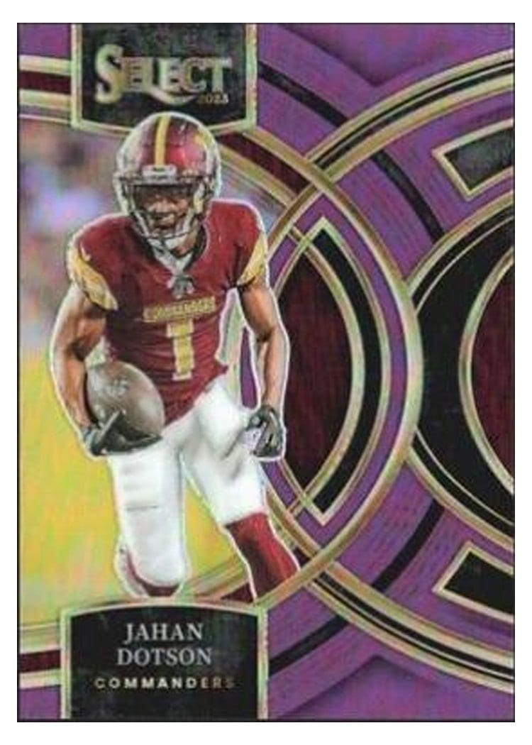 2023 Panini Select Base Set Jahan Dotson #162 card