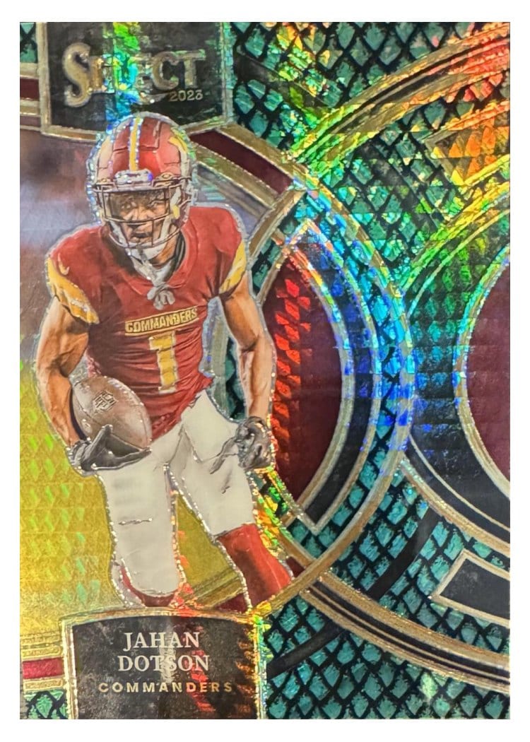 2023 Panini Select Base Set Jahan Dotson #162 card