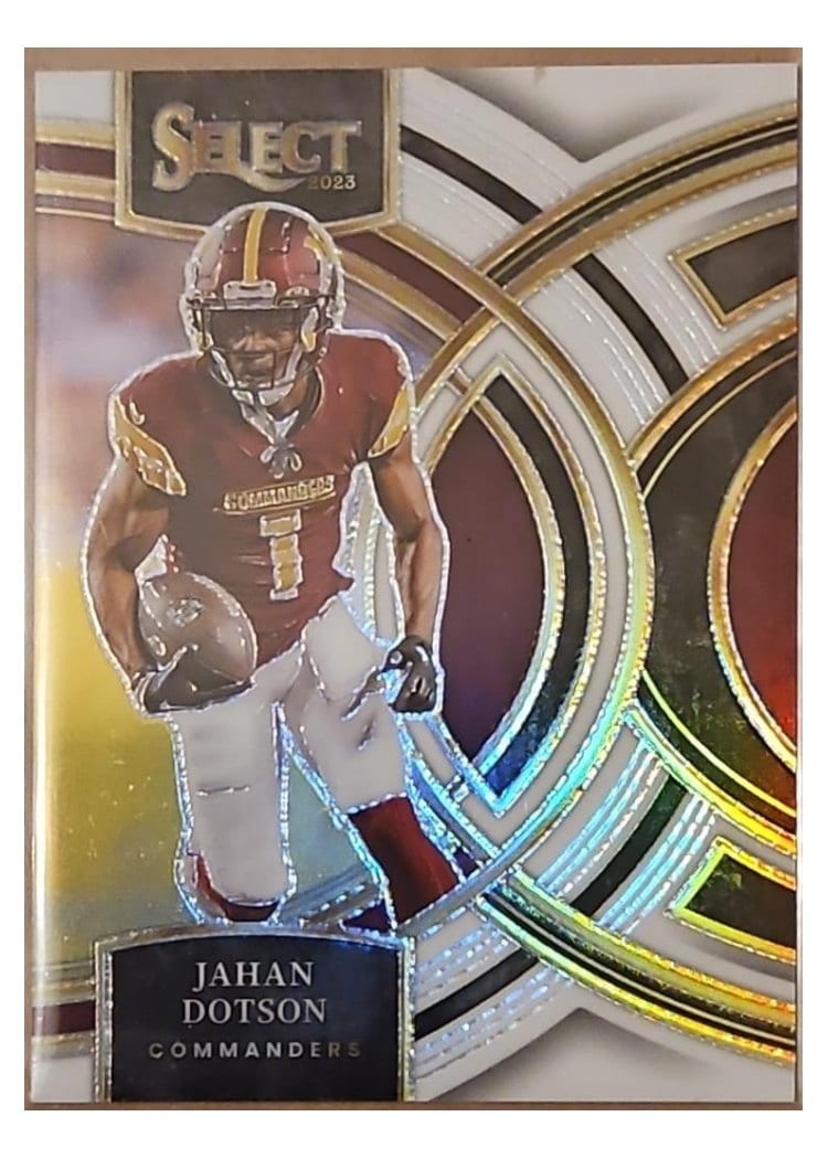 2023 Panini Select Base Set Jahan Dotson #162 card