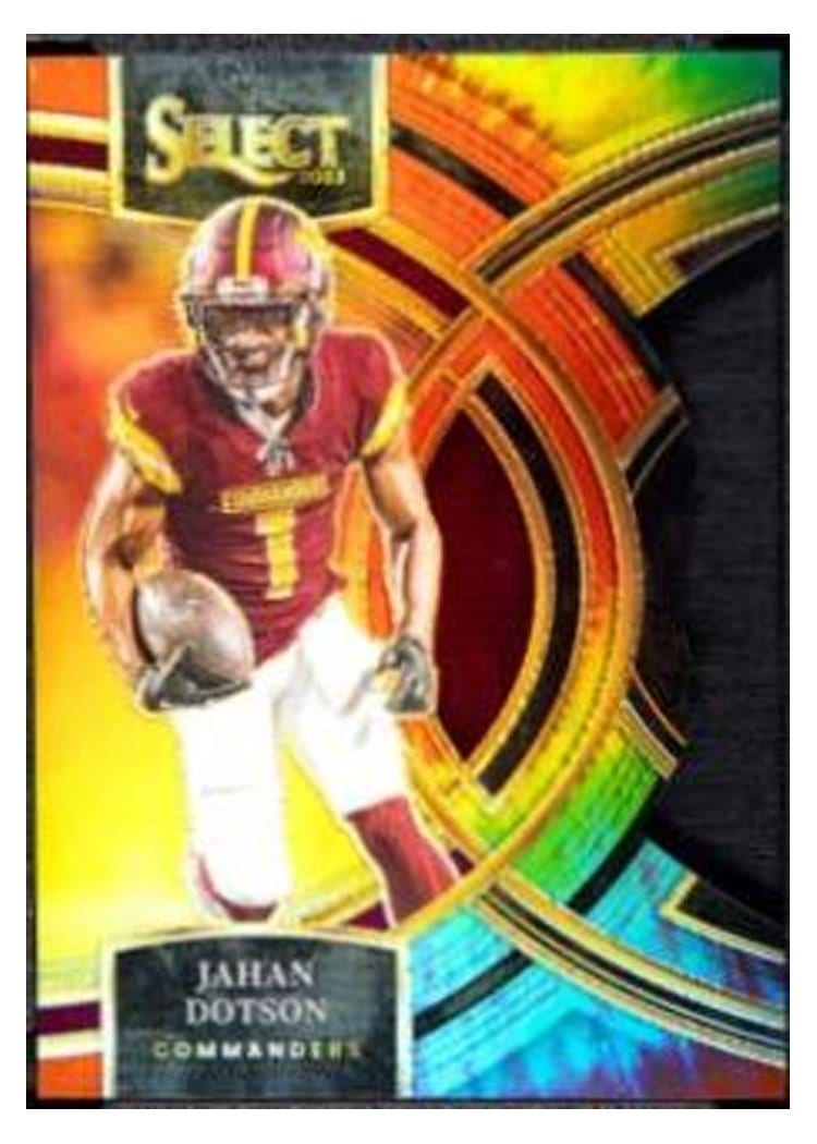 2023 Panini Select Base Set Jahan Dotson #162 card
