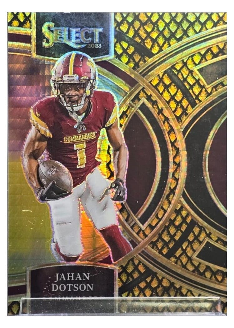 2023 Panini Select Base Set Jahan Dotson #162 card