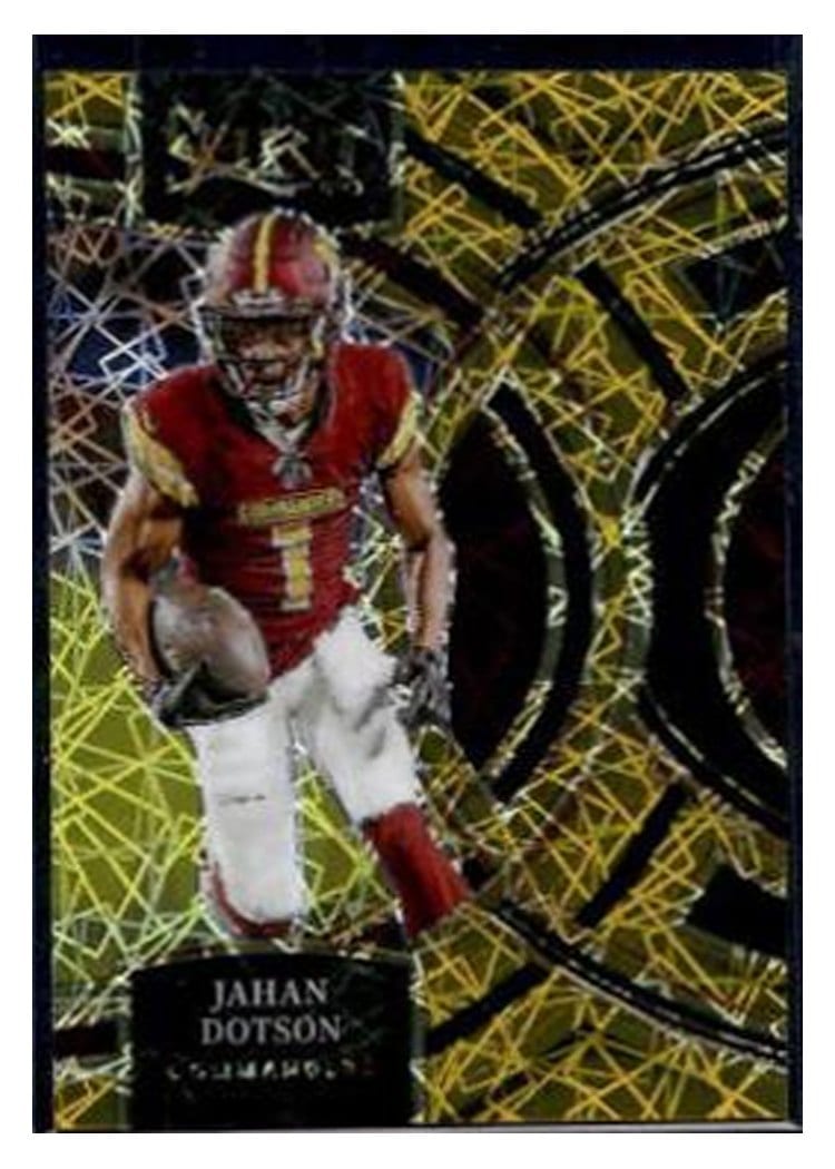 2023 Panini Select Base Set Jahan Dotson #162 card