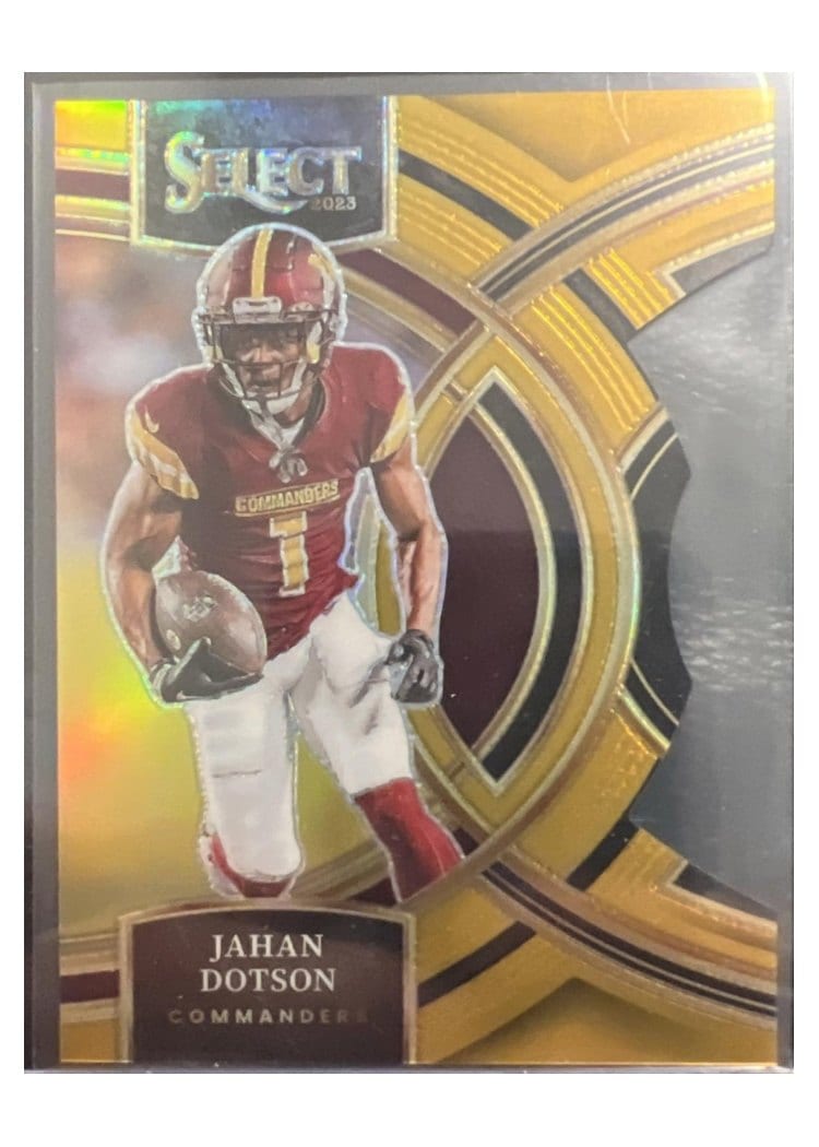 2023 Panini Select Base Set Jahan Dotson #162 card