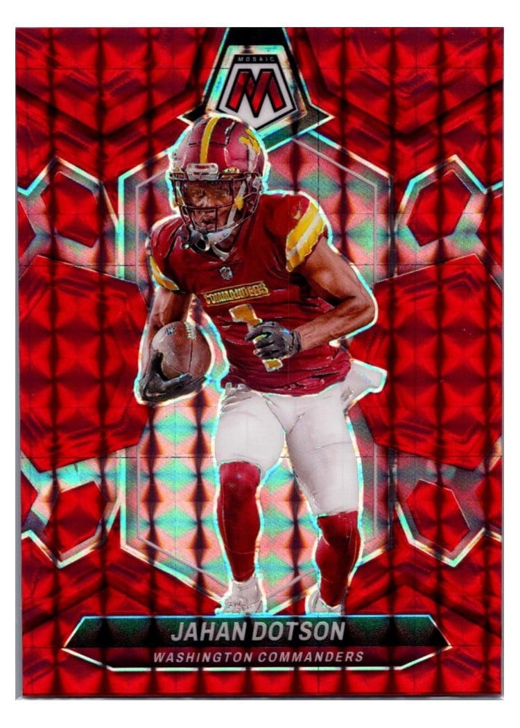 2024 Panini Mosaic Base Set Jahan Dotson #221 card