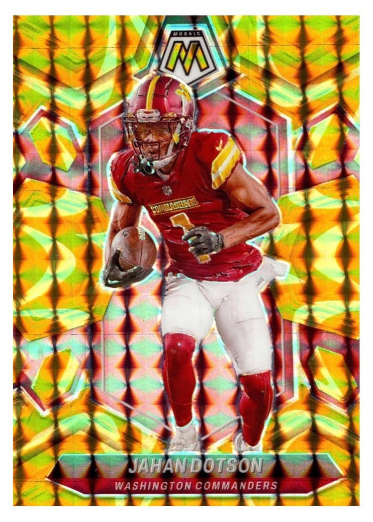 2024 Panini Mosaic Base Set Jahan Dotson #221 card