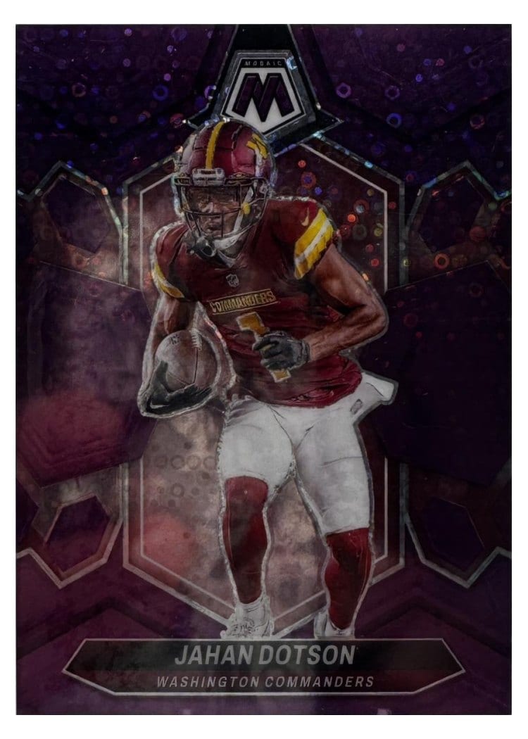 2024 Panini Mosaic Base Set Jahan Dotson #221 card