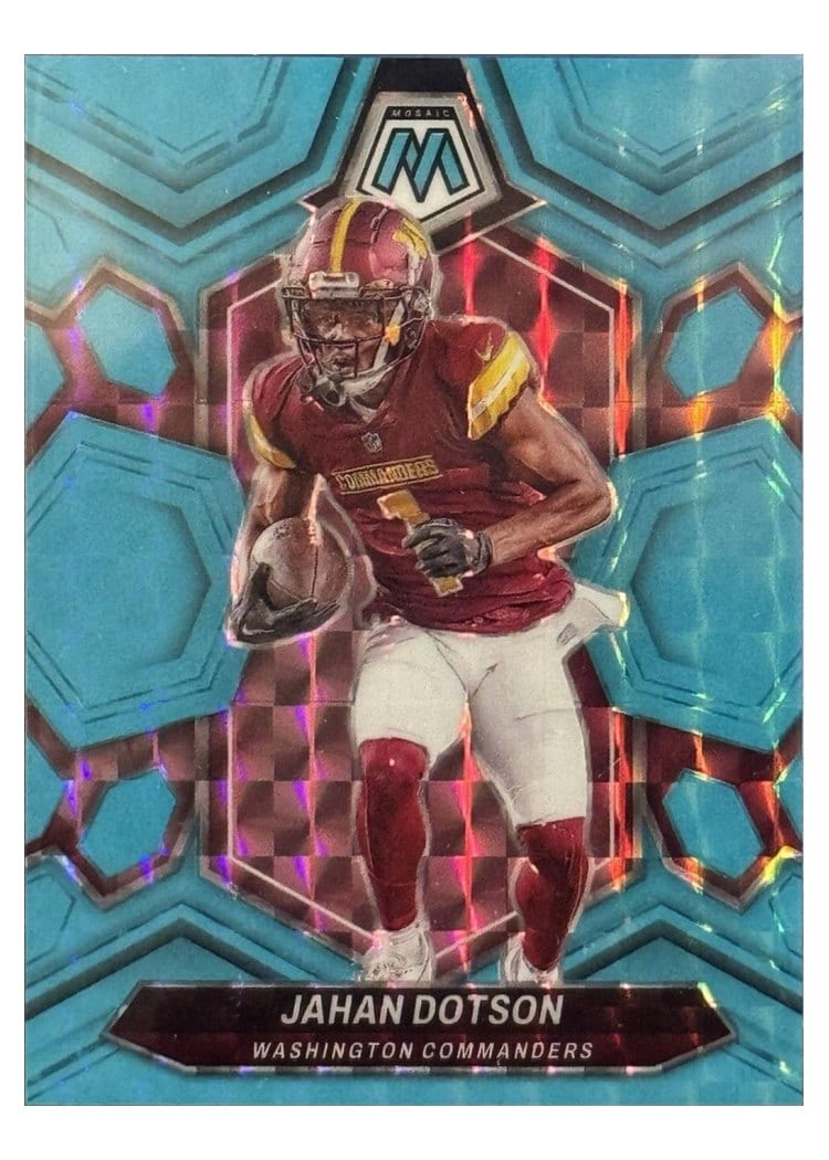 2024 Panini Mosaic Base Set Jahan Dotson #221 card
