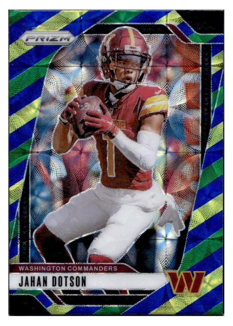 2024 Panini Prizm Base Set Jahan Dotson #290 card