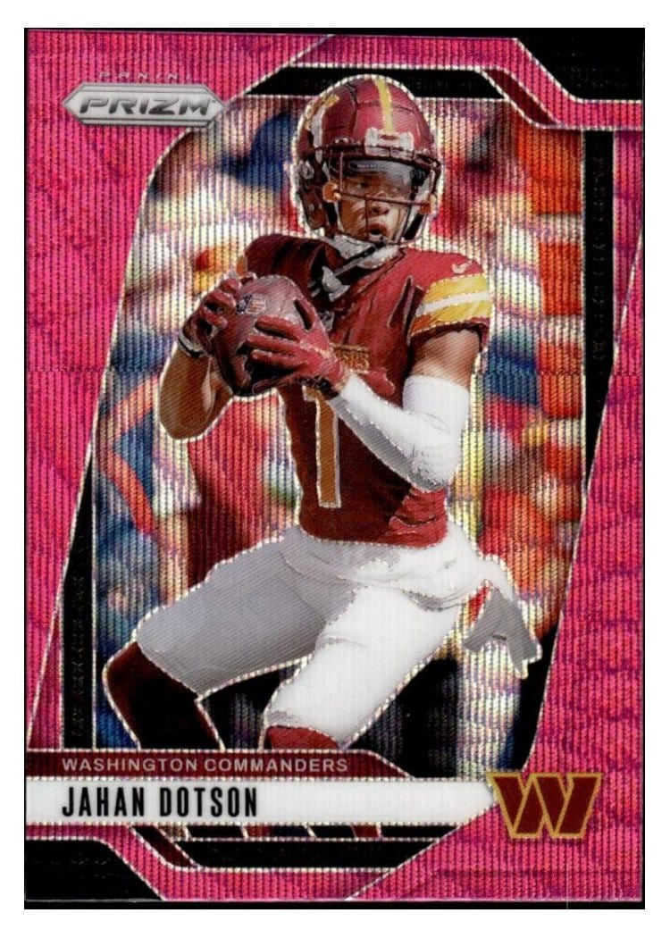 2024 Panini Prizm Base Set Jahan Dotson #290 card