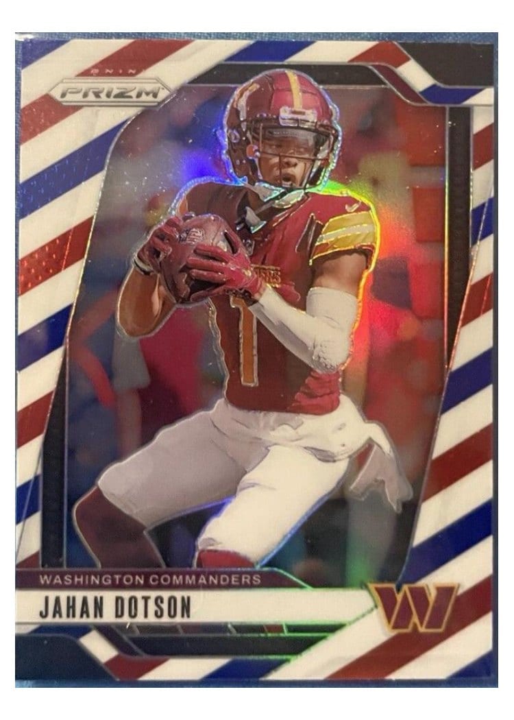 2024 Panini Prizm Base Set Jahan Dotson #290 card