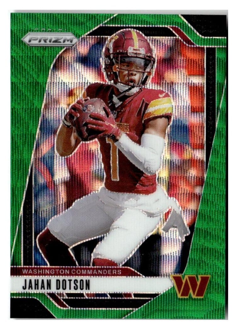 2024 Panini Prizm Base Set Jahan Dotson #290 card
