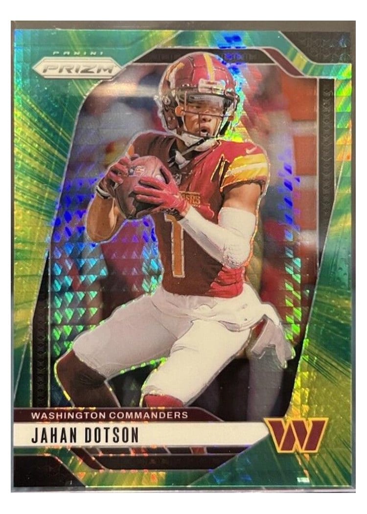 2024 Panini Prizm Base Set Jahan Dotson #290 card