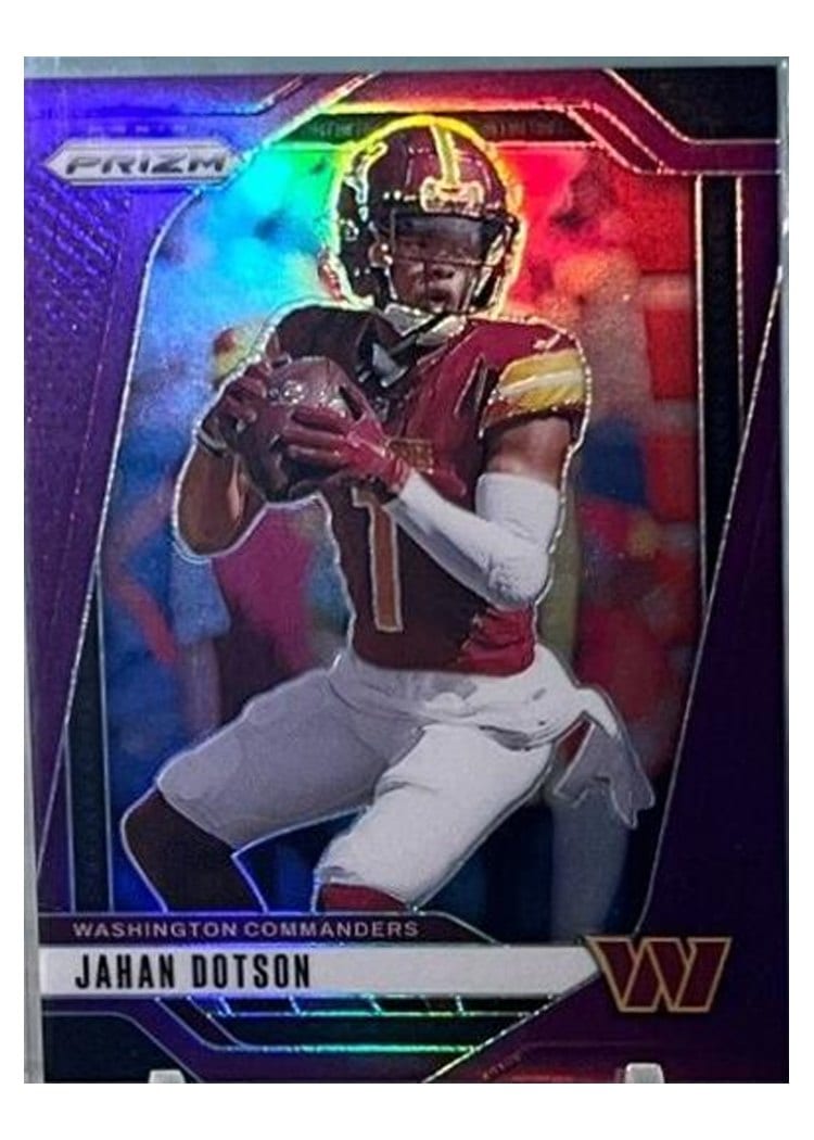 2024 Panini Prizm Base Set Jahan Dotson #290 card