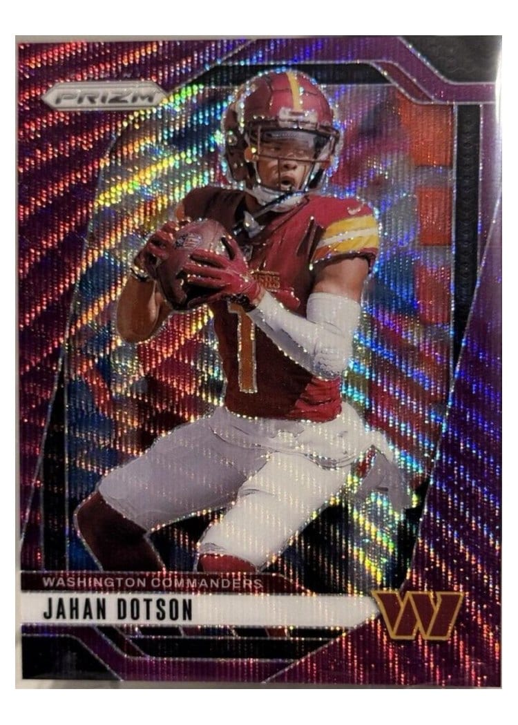 2024 Panini Prizm Base Set Jahan Dotson #290 card