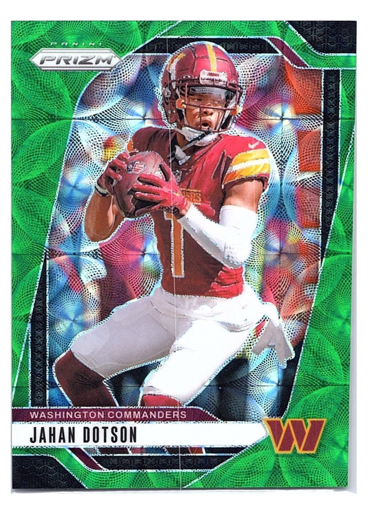 2024 Panini Prizm Base Set Jahan Dotson #290 card