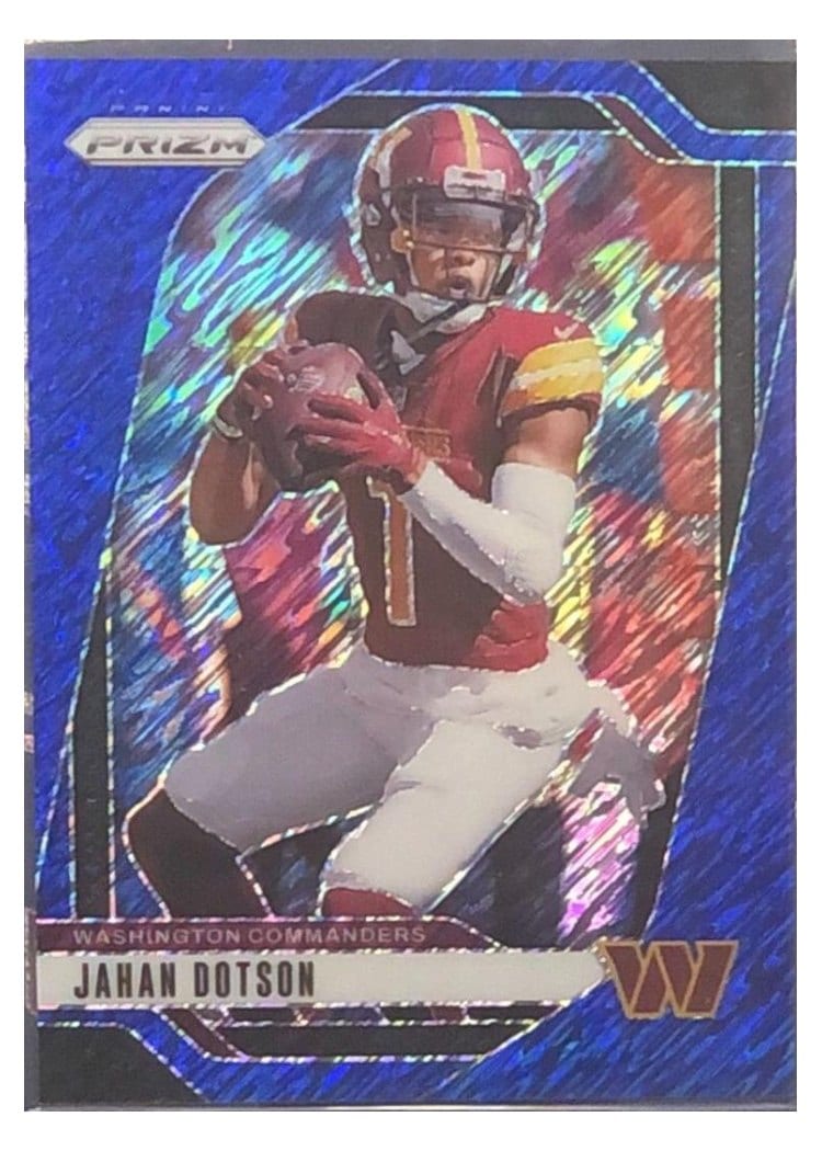 2024 Panini Prizm Base Set Jahan Dotson #290 card