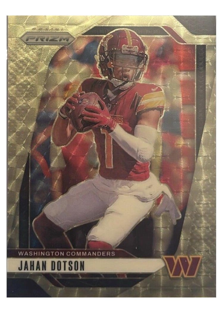 2024 Panini Prizm Base Set Jahan Dotson #290 card