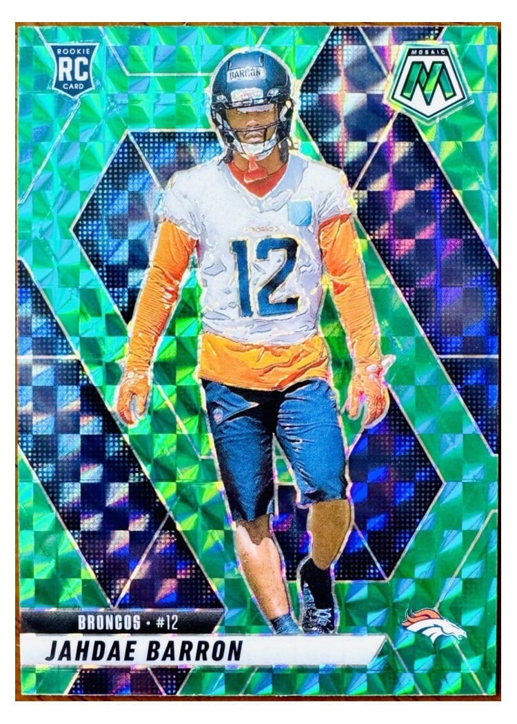 2025 Panini Mosaic Base Set Jahdae Barron #361 card