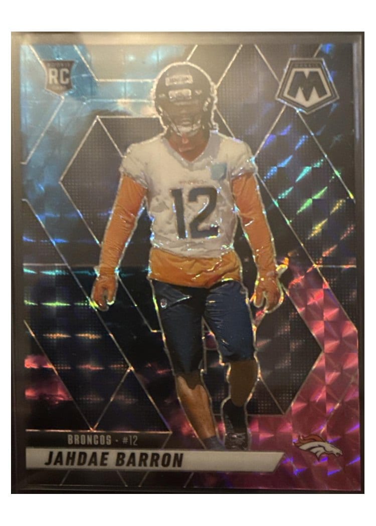 2025 Panini Mosaic Base Set Jahdae Barron #361 card