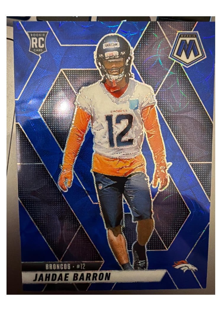 2025 Panini Mosaic Base Set Jahdae Barron #361 card