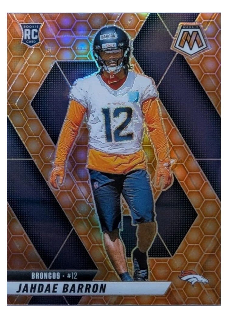 2025 Panini Mosaic Base Set Jahdae Barron #361 card