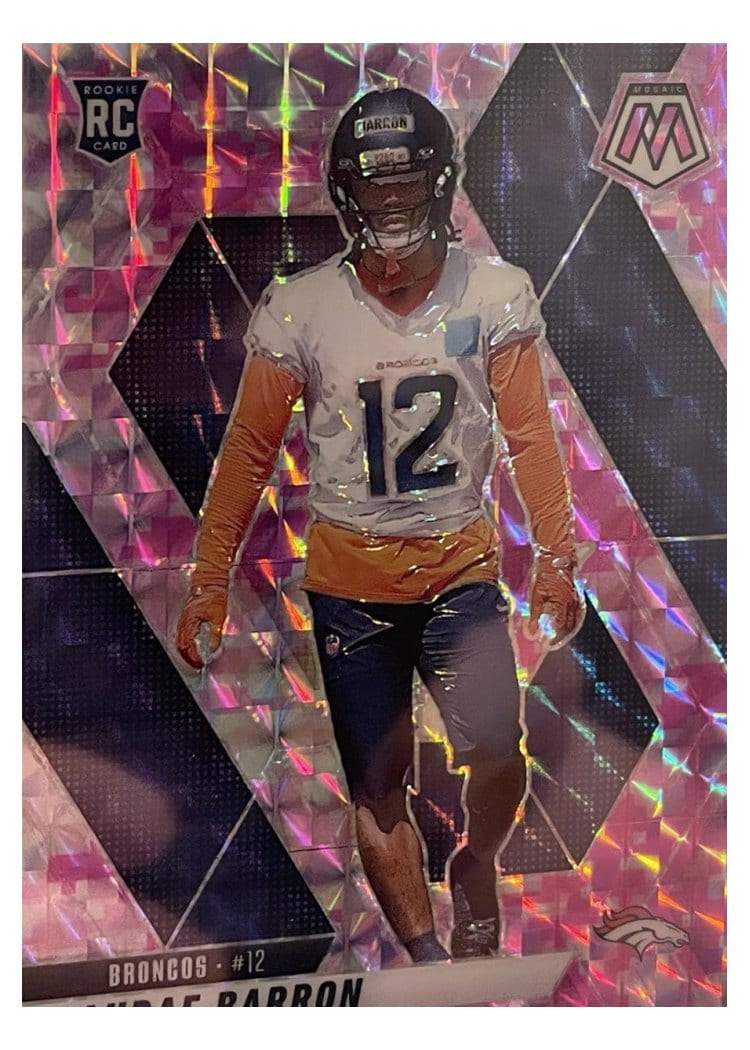 2025 Panini Mosaic Base Set Jahdae Barron #361 card