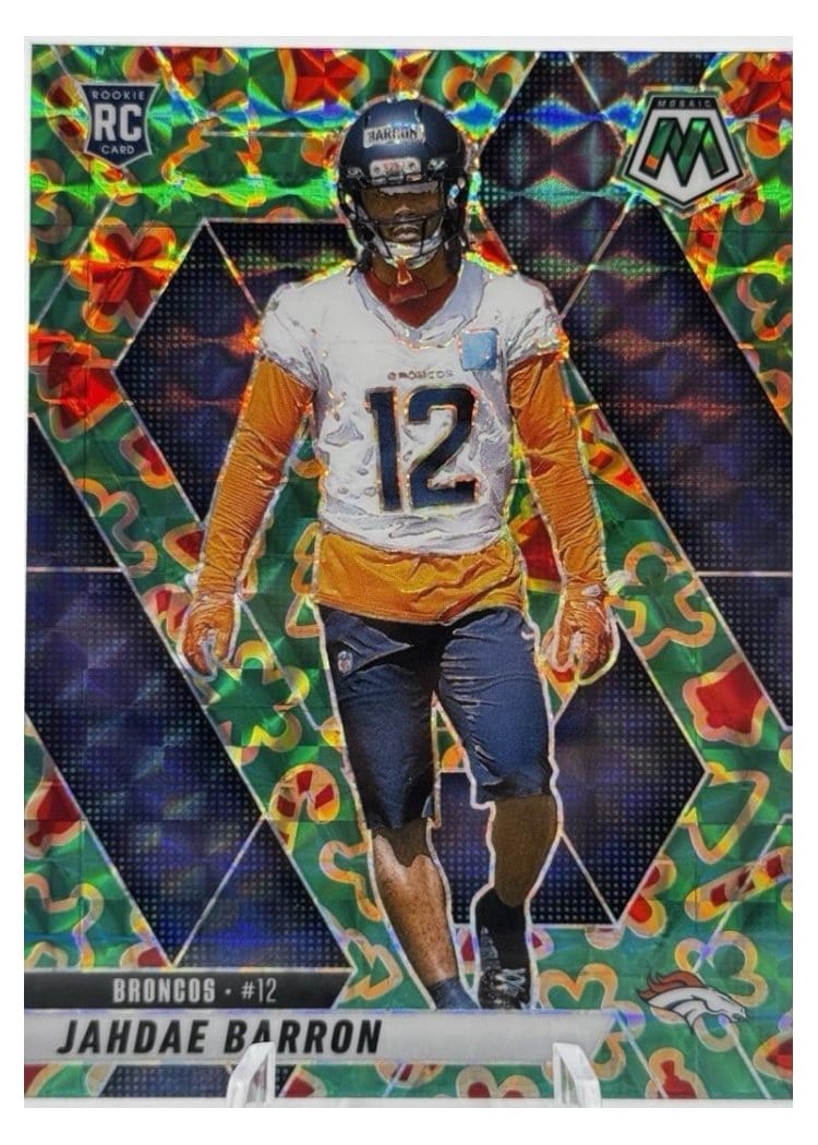 2025 Panini Mosaic Base Set Jahdae Barron Cookies #361 card