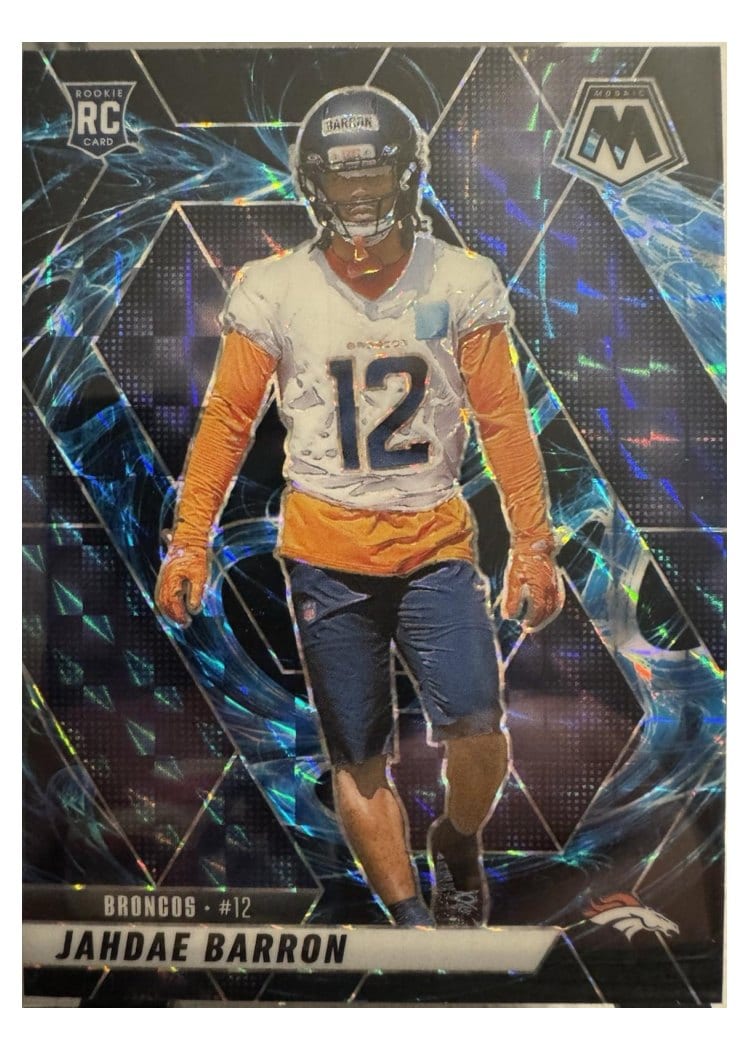 2025 Panini Mosaic Base Set Jahdae Barron Genesis #361 card