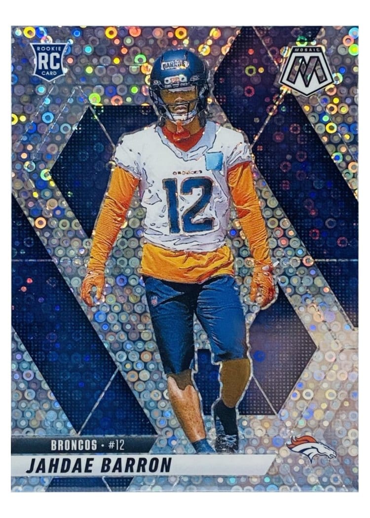 2025 Panini Mosaic Base Set Jahdae Barron #361 card