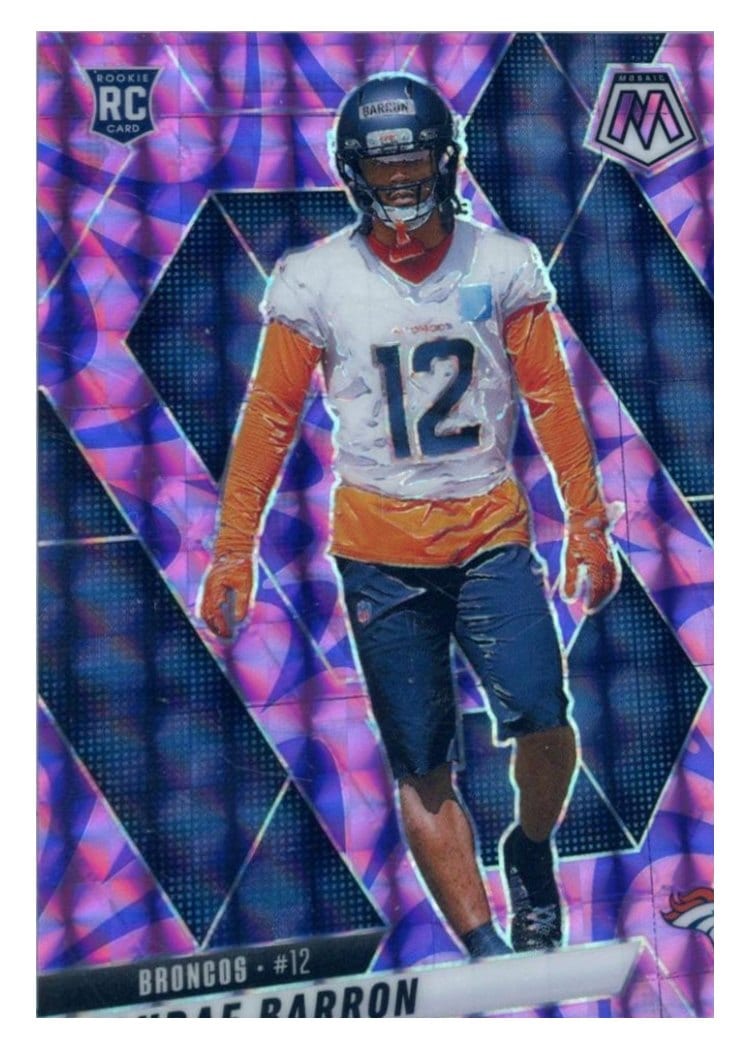 2025 Panini Mosaic Base Set Jahdae Barron #361 card