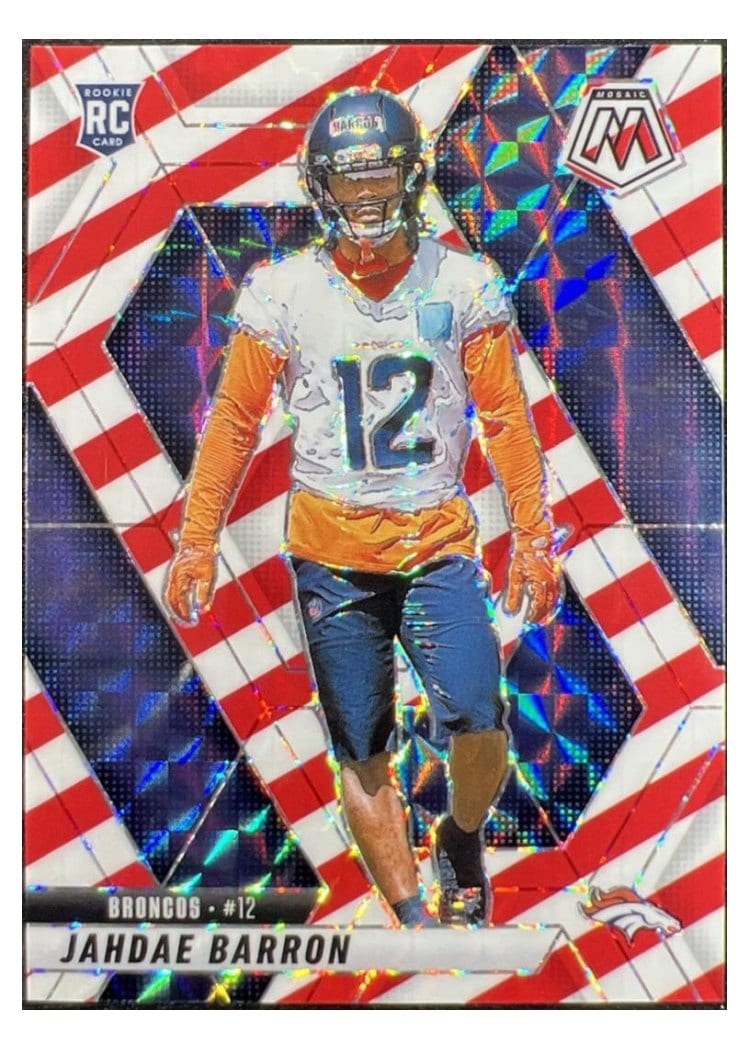 2025 Panini Mosaic Base Set Jahdae Barron #361 card